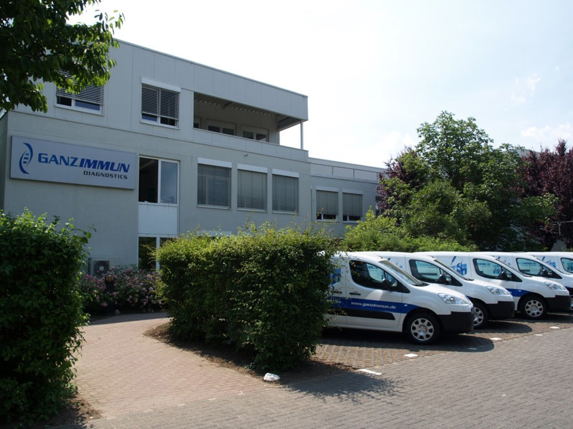Über uns: GANZIMMUN Diagnostics GmbH mit Firmensitz in Mainz